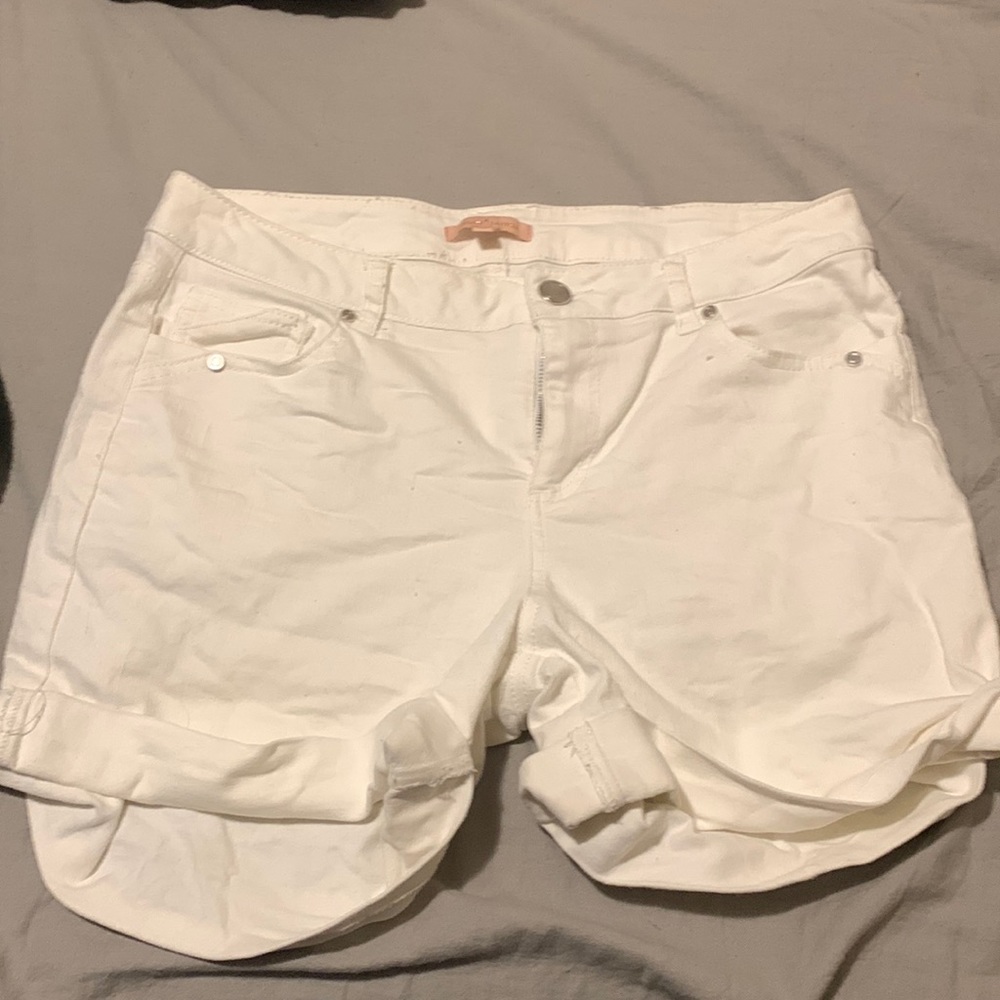White shorts